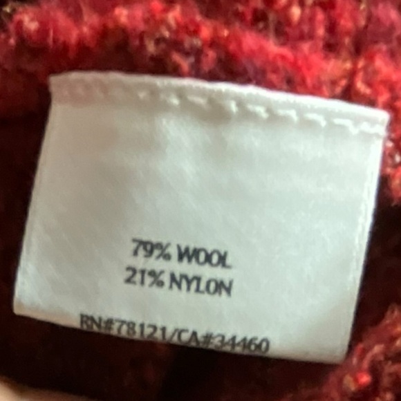 Eileen Fisher Cropped Boat Neck Wool Blend Open Knit Sweater - Picture 8 of 15